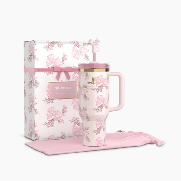 Stanley X LoveShackFancy 40oz NIB - Picture 6 of 11